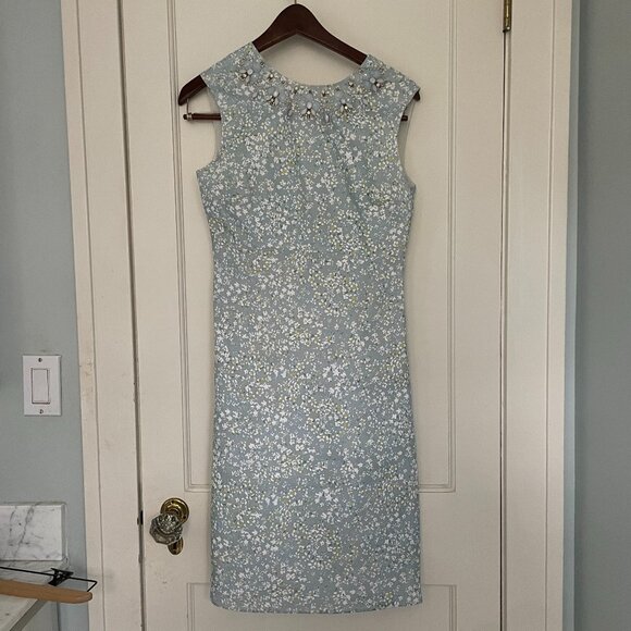 Tory Burch Dresses & Skirts - Tory Burch Beaded Dress Size 4 Side Zip, fully lined. Open back